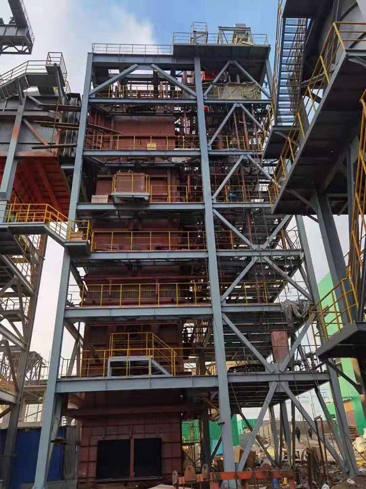 石嘴山市盛港煤焦化有限公司90t/h干熄焦EPC总包项目施工中