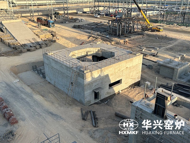 我公司承建的新疆大安110t/h干熄焦项目开工