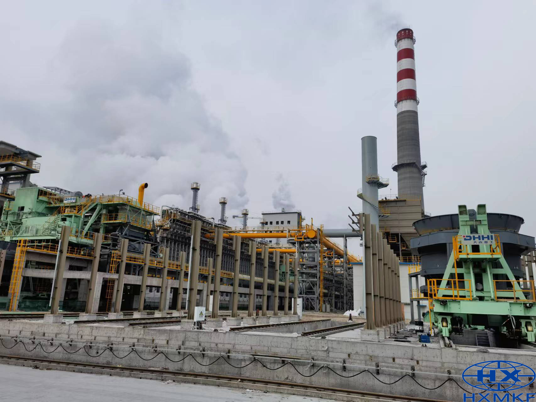 公司承建的内蒙古君正化工有限公司4#焦炉投产出焦