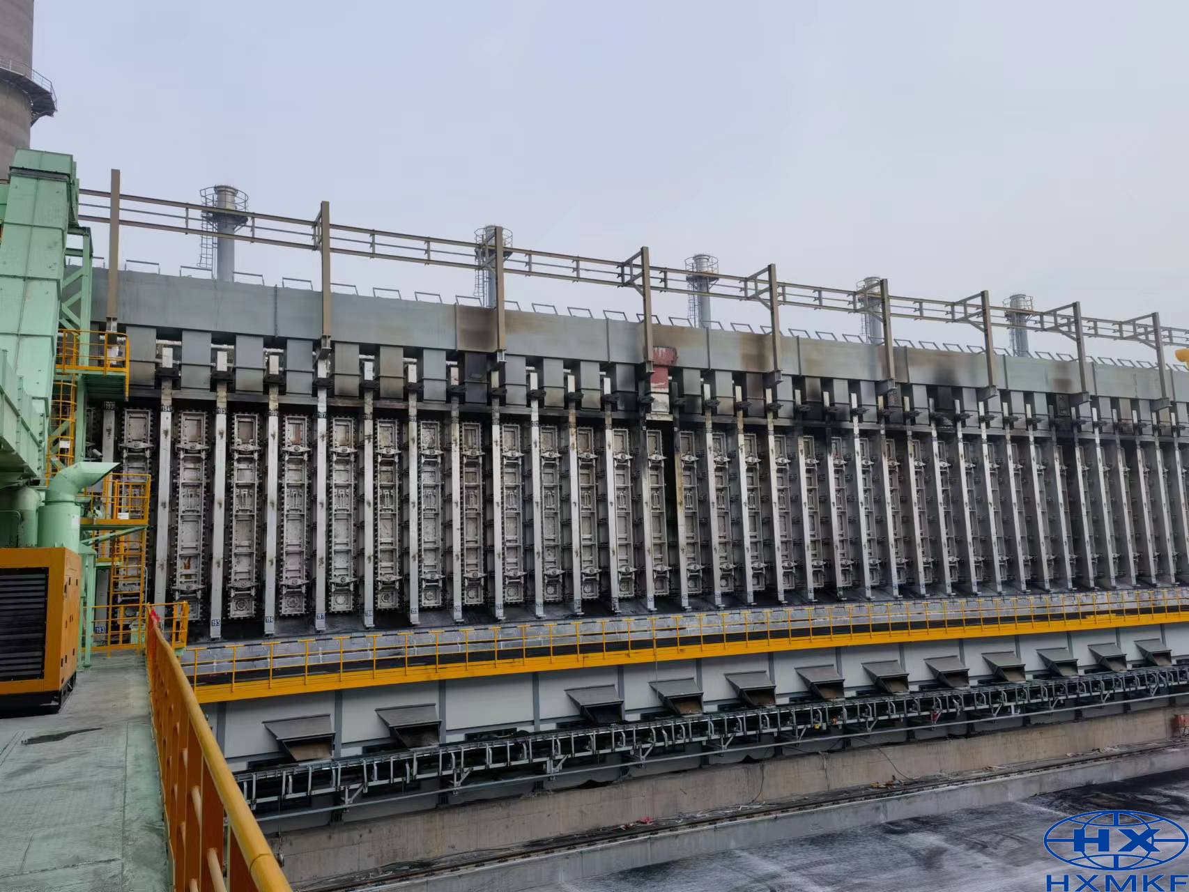 公司承建的内蒙古君正化工有限公司4#焦炉投产出焦