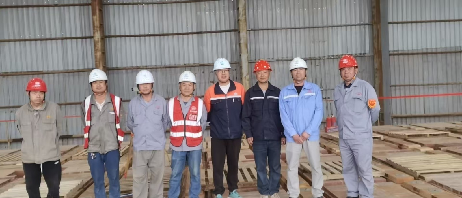 公司承建的兰鑫钢铁集团有限公司120万吨/年焦化项目施工中