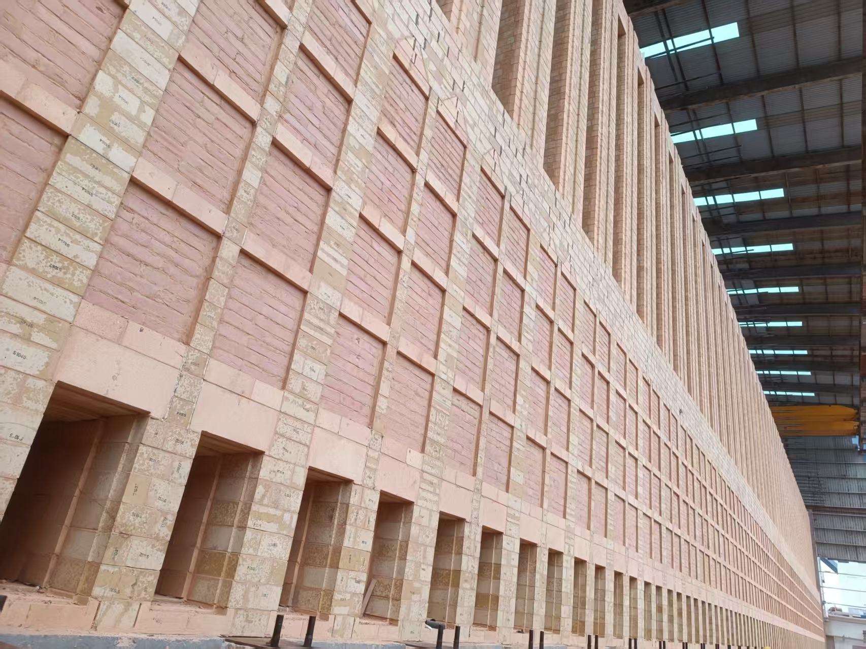 公司承建的兰鑫钢铁集团有限公司120万吨/年焦化项目施工中