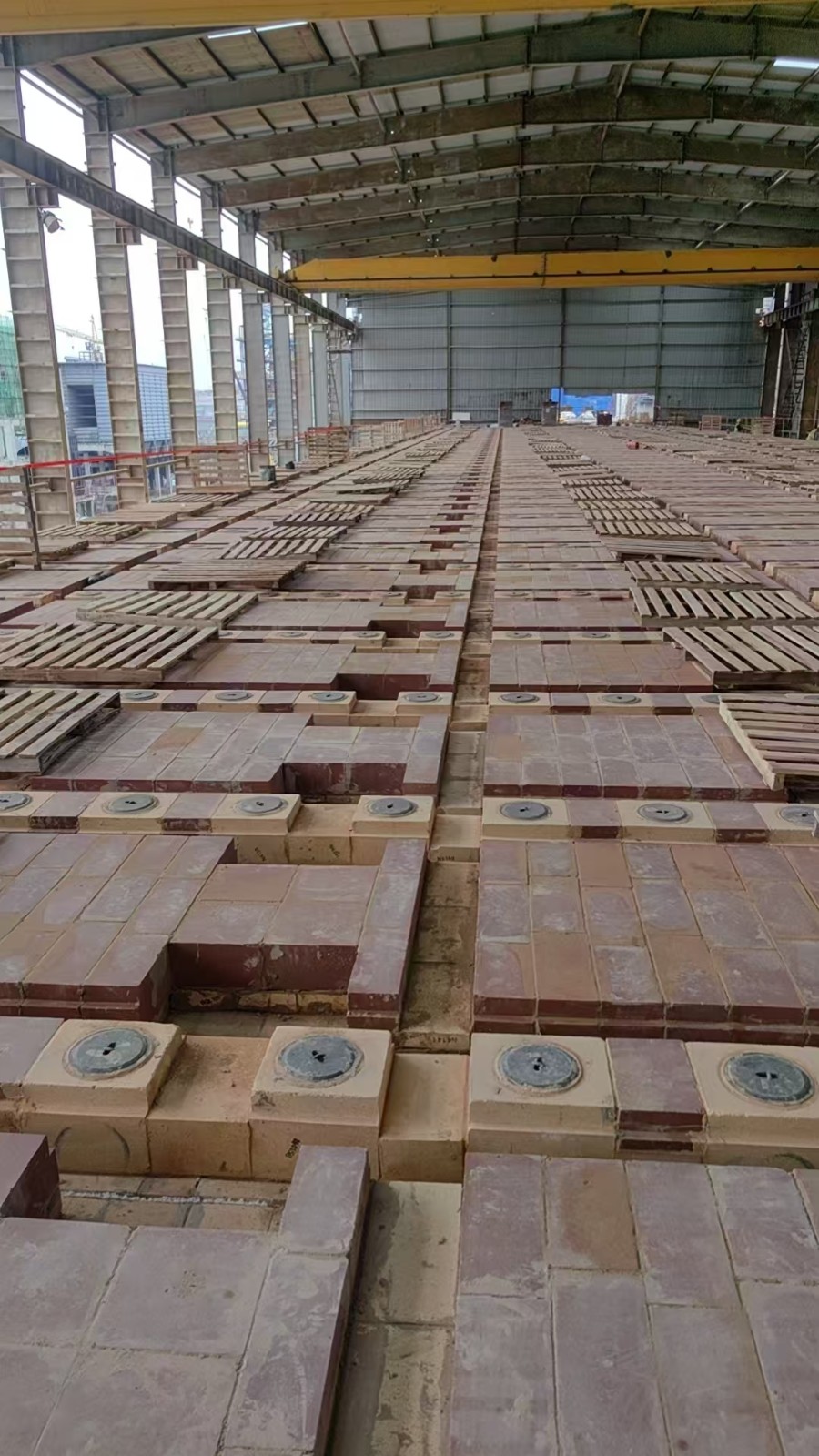 公司承建的兰鑫钢铁集团有限公司120万吨/年焦化项目施工中